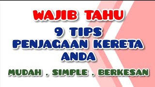 Tips Penjagaan Kereta Wajib Tahu Projek62 Lihat Description Youtube