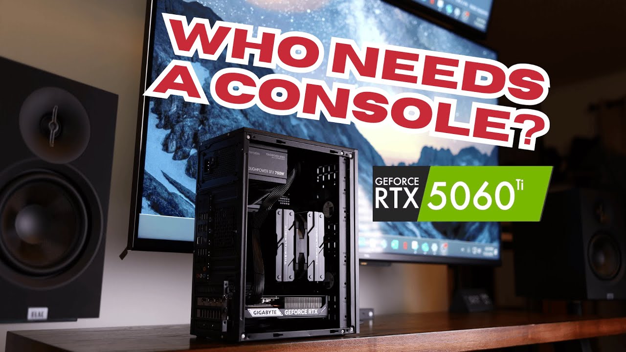 Micro ATX Living Room Gaming PC 2025 - RTX 5060 Ti + Ryzen 7 9700X
