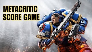 Warhammer 40K Space Marine 2 Metacritic Score Game