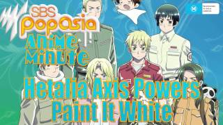 Anime Minute Hetalia Axis Powers Paint It White