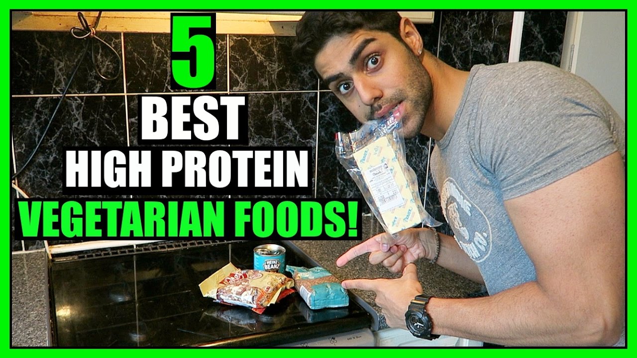 TOP 5 HIGH PROTEIN VEGETARIAN FOODS FOR BODYBUILDING YouTube