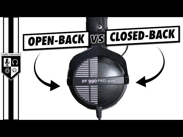 Open-Back vs Closed-Back Headphones for Music Producers, Audiophiles, & Engineers class=