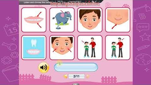 Theme 3 Body and Face–Lesson 6   i-learn SmartStart 4 (https://gialaigiasu.online - Tiếng Anh lớp 4)