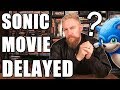 SONIC MOVIE DELAYED - Happy Console Gamer