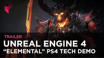 Unreal Engine 4 - "Elemental" tech demo on PlayStation 4