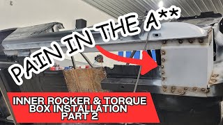 Mustang Inner Rocker and Torque Box installation