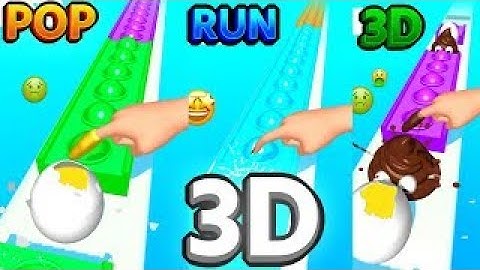 Pop Run 3d Live Madness Gameplay Made of World Record 99090 #shorts  #shortfeed #poprun3d #live
