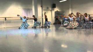 Tarantella. Dance Camp At Base23 In Stockholm Group 10-11 Years.