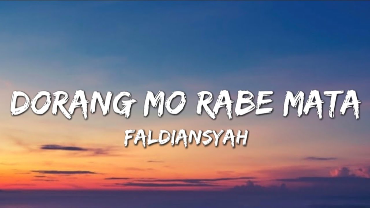 Dorang Mo Rabe Mata - Faldiansyah (Cover) || Isty Julistri
