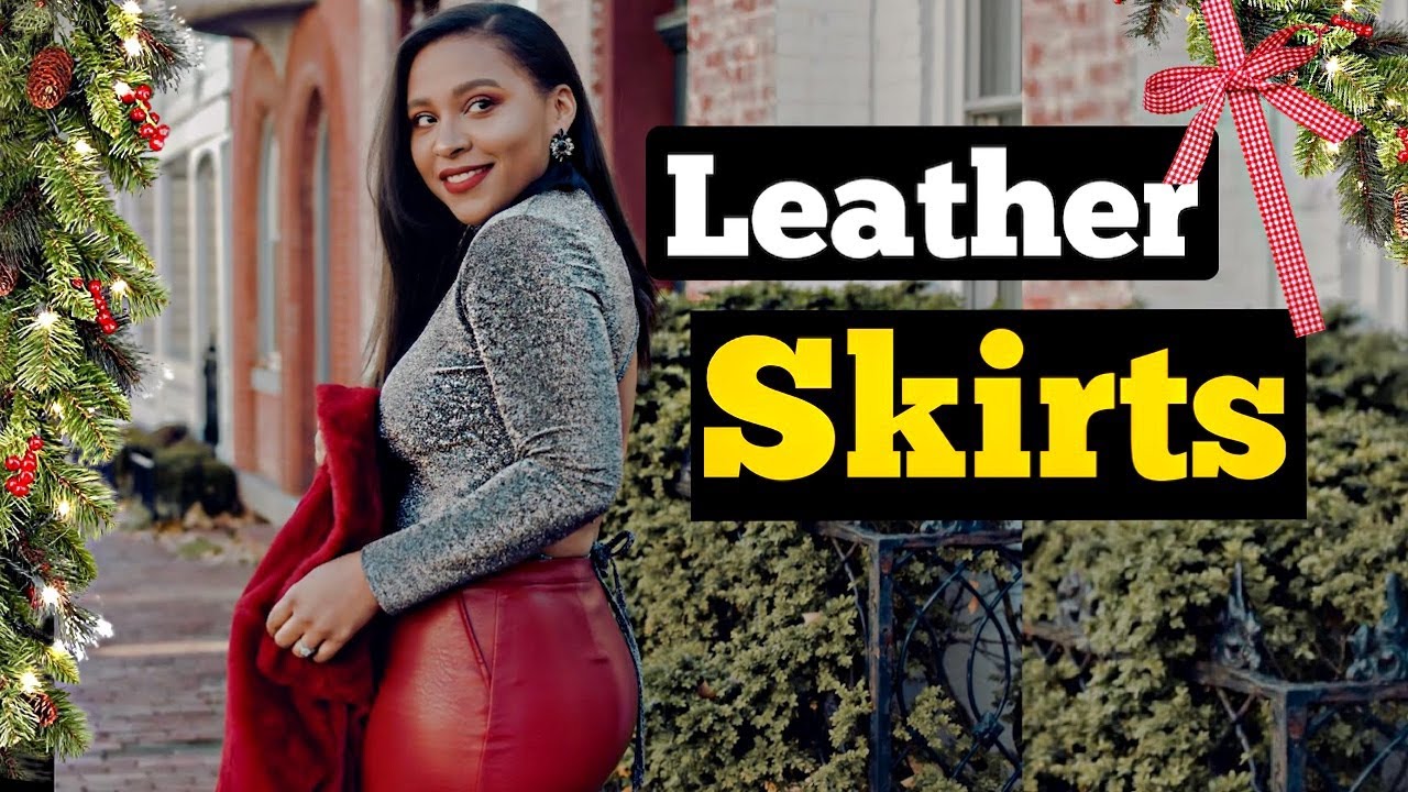 7 Ways to Style a Faux Leather Skirt 