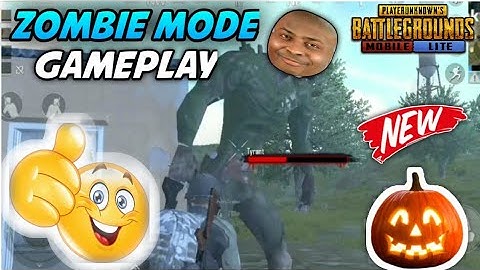 Pubg Mobile Lite Zombie Mode Gameplay || New Machine Gun !! || Experiment Gameplay || 😱😱