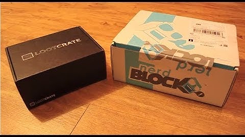 Unboxing March 2014: Loot Crate vs. Nerd Block