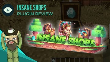InsaneShops Minecraft Plugin Feature Review and Tutorial