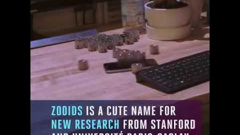 Zooids the new artificial intelligence (AI)