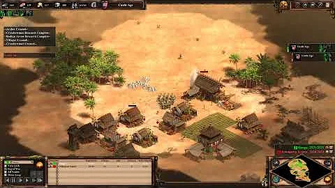 Slargo vs Extreme Ai 1v1 AoE2 DE