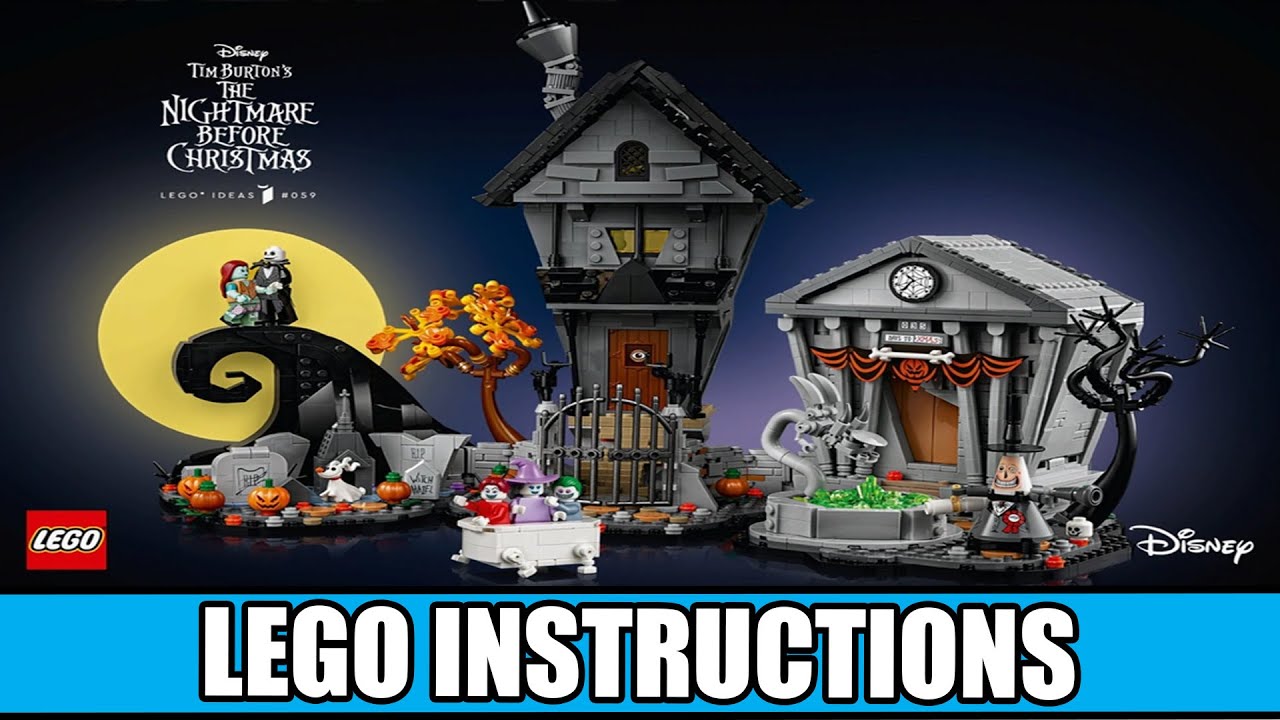Ideas - Disney Tim Burton's The Nightmare Before Christmas LEGO instructions
