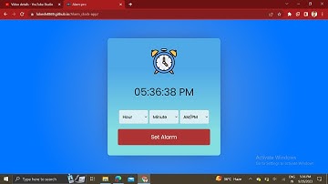 Coding Ninjas Skill test on alarm clock app solution with code || CODING NINJAS || Webistes buldiing