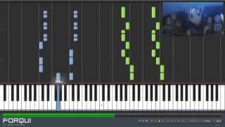 Video thumbnail of "Sword Art Online II Opening 2 - courage (Piano Synthesia)"