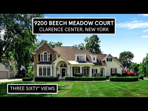 9200 Beech Meadow Ct, Clarence Center, NY home video tour