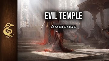 Evil Temple | Dark Ambience | 1 Hour #dnd