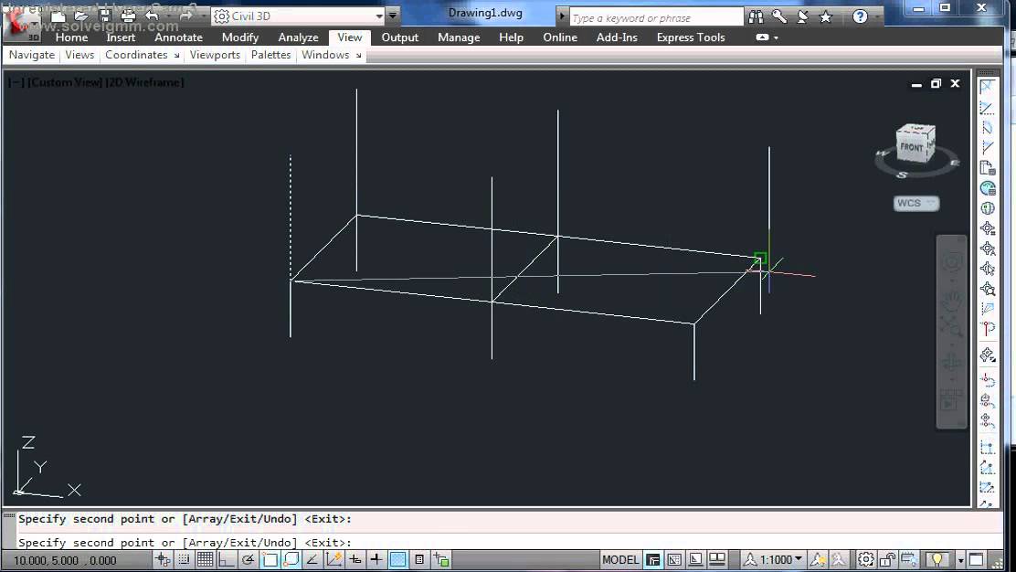 Autocad a Avwin98 - YouTube