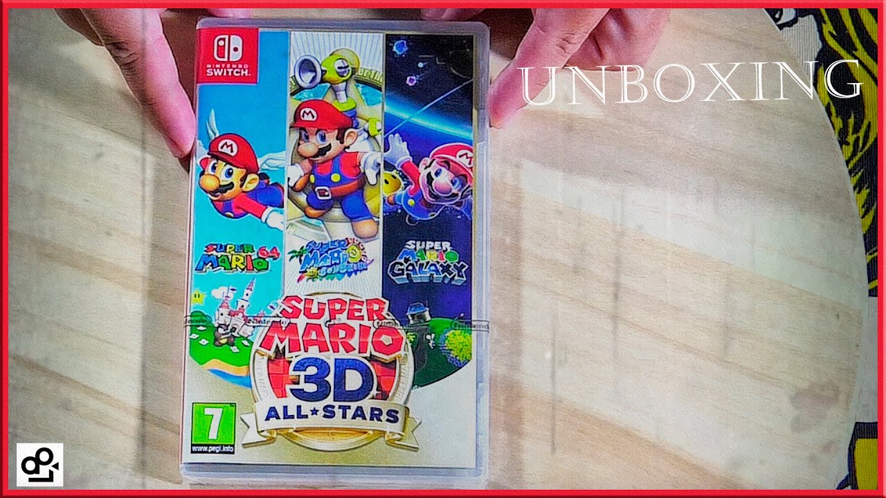 Super Mario 3D All Stars Nintendo SWITCH Unboxing - YouTube
