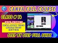 Canva Mobile Video Editing | From Clips to Creation | Canva Course Class 14 (2024) in Urdu Hindi