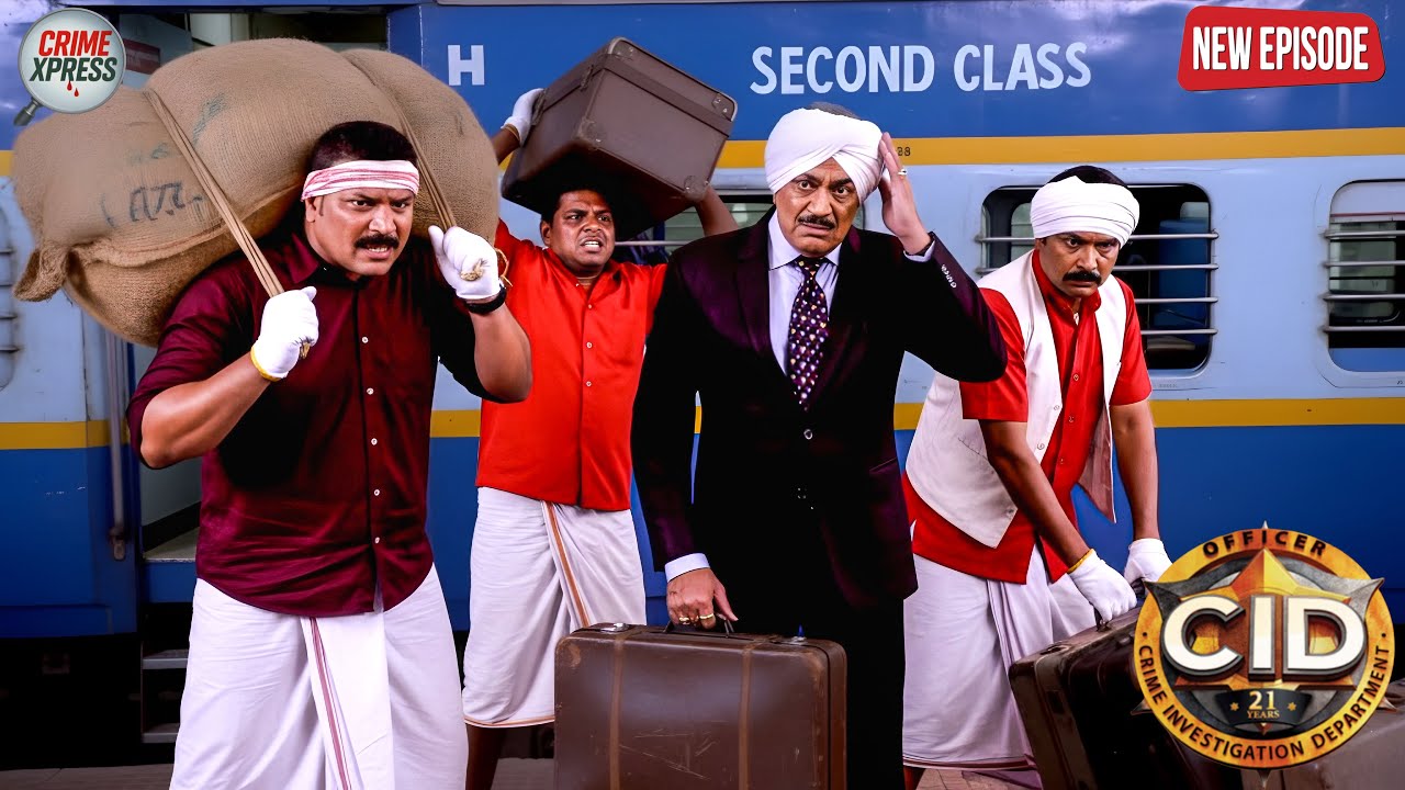 CID ऑफिसर बने कूली, रेलवे स्टेशन पर हुई सबसे बड़ी गिरफ्तारी || CID || New Episode 