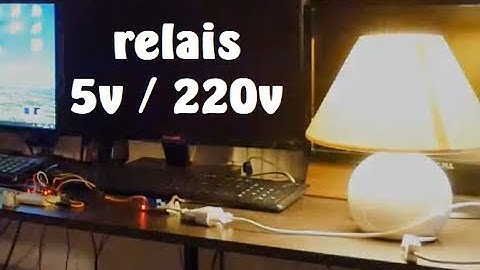 ECLAIRAGE AUTOMATIQUE 220V AVEC RELAIS ARDUINO // BIENTOT LE TUTO