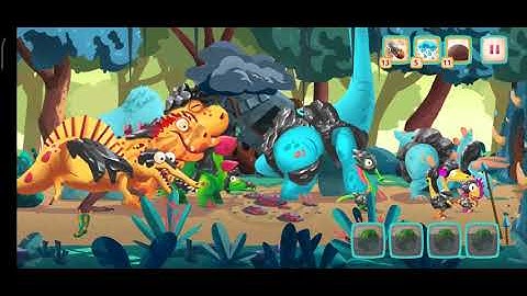 Dino Bash Level 150 ( part 5 )