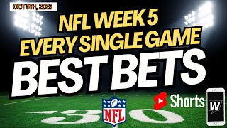 NFL Week 5 LIVE: Best Bets, Upsets & EVERY Game Covered!