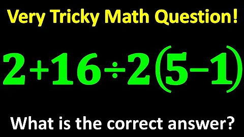 This Tricky And Amazing Math Problem Fooled 99% of People! 🤯