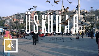 ⁴ᴷ🇹🇷 Uskudar relaxing walking | Istanbul, Turkiye | City sounds 4K UHD