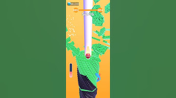 World Record In Stackball 3D 👑 #shorts #stackball #shots #trending #trap #gaming