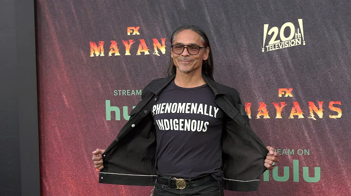 Zahn McClarnon "Mayans M.C." Season 4 Red Carpet P...