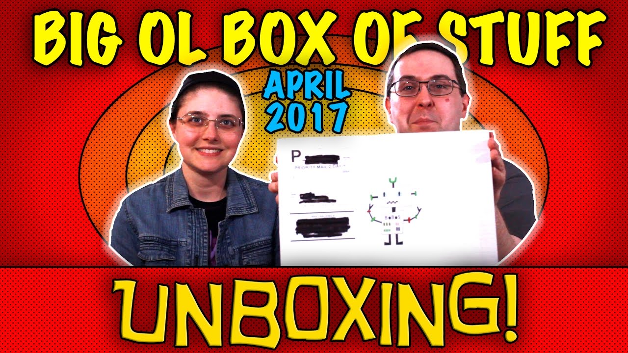 UNBOXING! Big ol Box of Stuff April 2017  - My 6th BoBoS AND SoBoS!