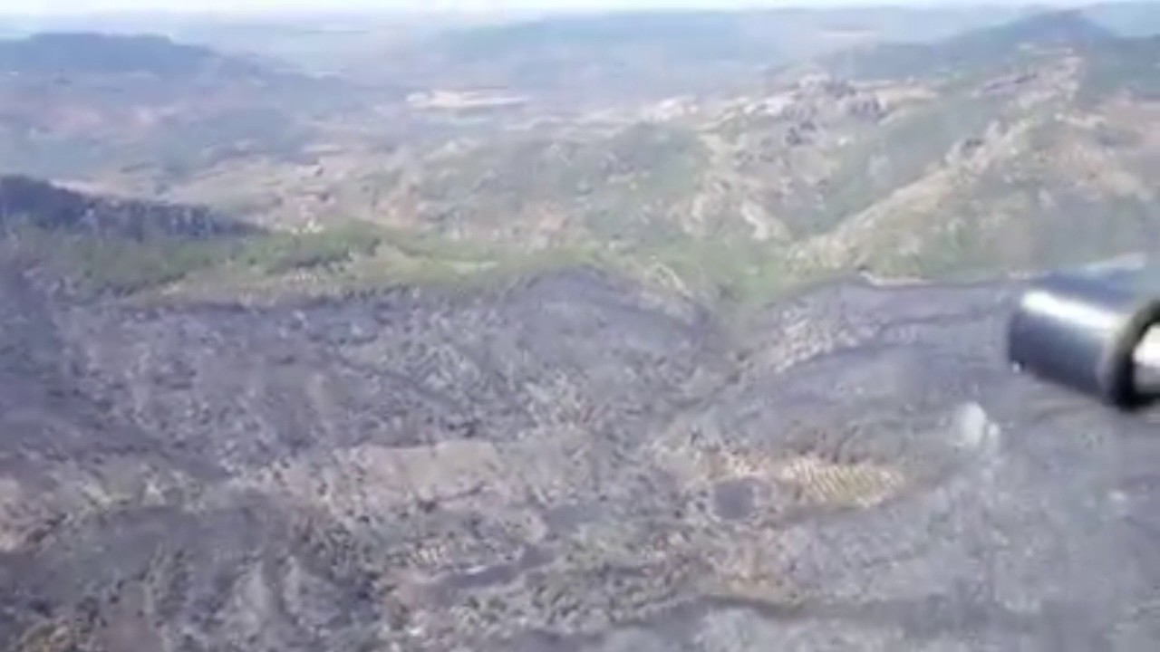 Incendio Segura de la Sierra