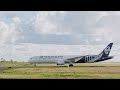 Air new zealand boeing 787 zknzh landing in tahiti ntaa 03032019