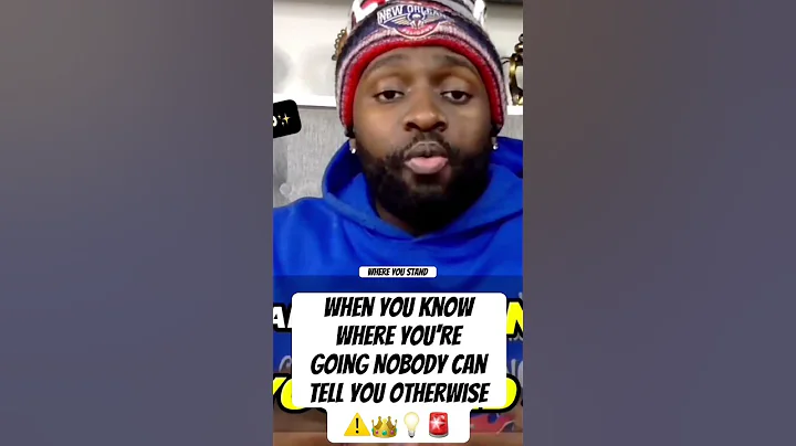 When You Know Where You’re Going Nobody Can Tell You Otherwise #bedifferentfamily⚠️👑💡🚨 #bdf⚠️👑💡