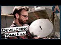 I developed 16mm film without a lab  filmomat developing tank