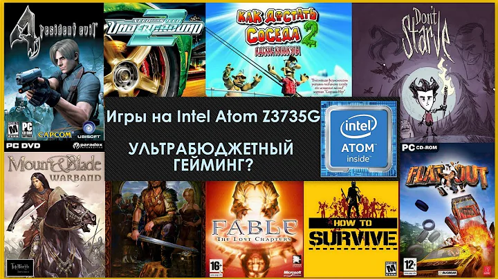 Top 9 Old Games for Intel Atom Z3735 - Gaming on a Windows Tablet