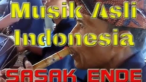 traditional music sasak ende lombok indonesia