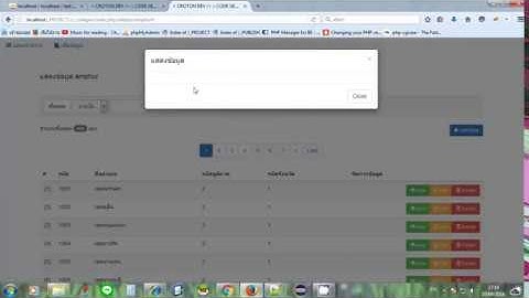 PHP + CodeIgniter + Bootstrap CRUD generator