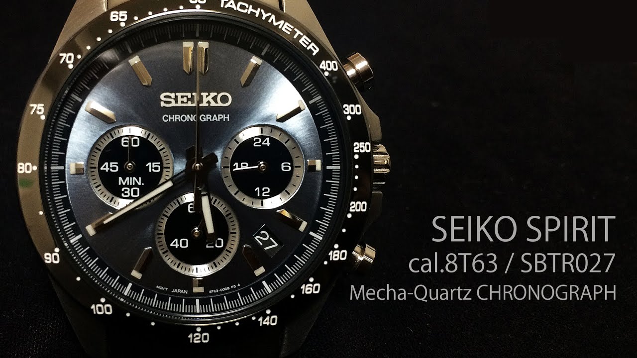 SEIKO SELECTION SBTR027 /  Mecha-Quartz Chronograph - YouTube