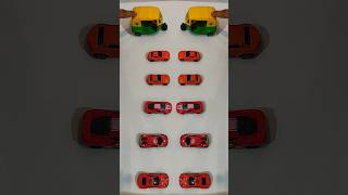 Yellow auto vs orange Audi 😱#sports #shorts #toys #funny #trend