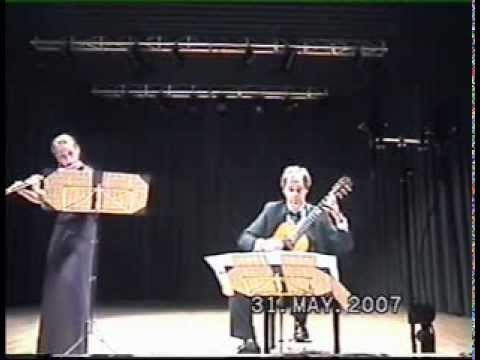 Gaia Scabbia Bruno Giuffredi plays Sonatina Lied III by Angelo Gilardino
