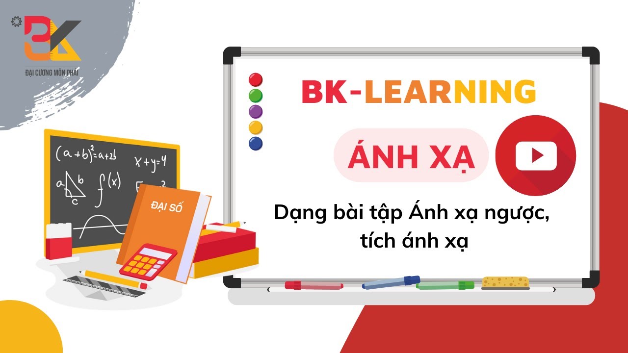 Dạng bài tập Ánh xạ ngược, tích ánh xạ