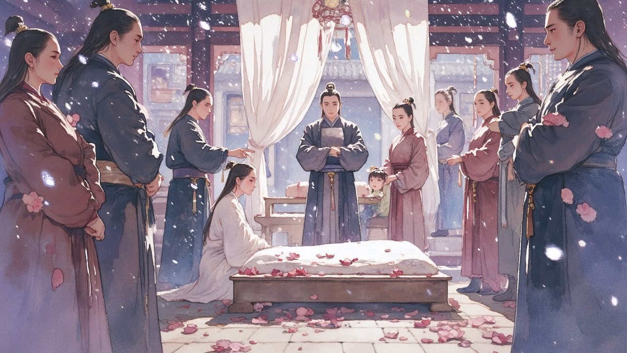 [AI Ficción] El funeral de mi hijo: la amante de mi esposo irrumpió con su hijo. La familia de él me