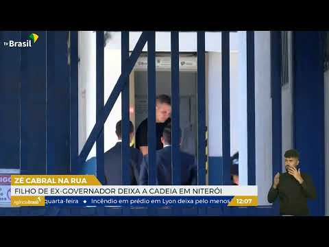 RJ | Filho de ex-governador Sérgio Cabral deixa cadeia em Niterói