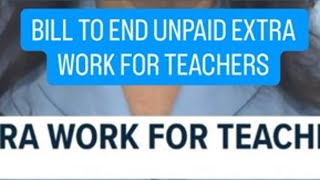 Bill aims to end unpaid extra work for South Carolina teachers